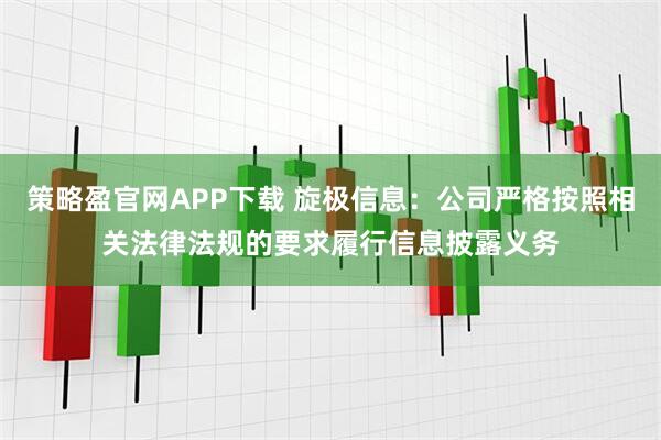 策略盈官网APP下载 旋极信息：公司严格按照相关法律法规的要求履行信息披露义务